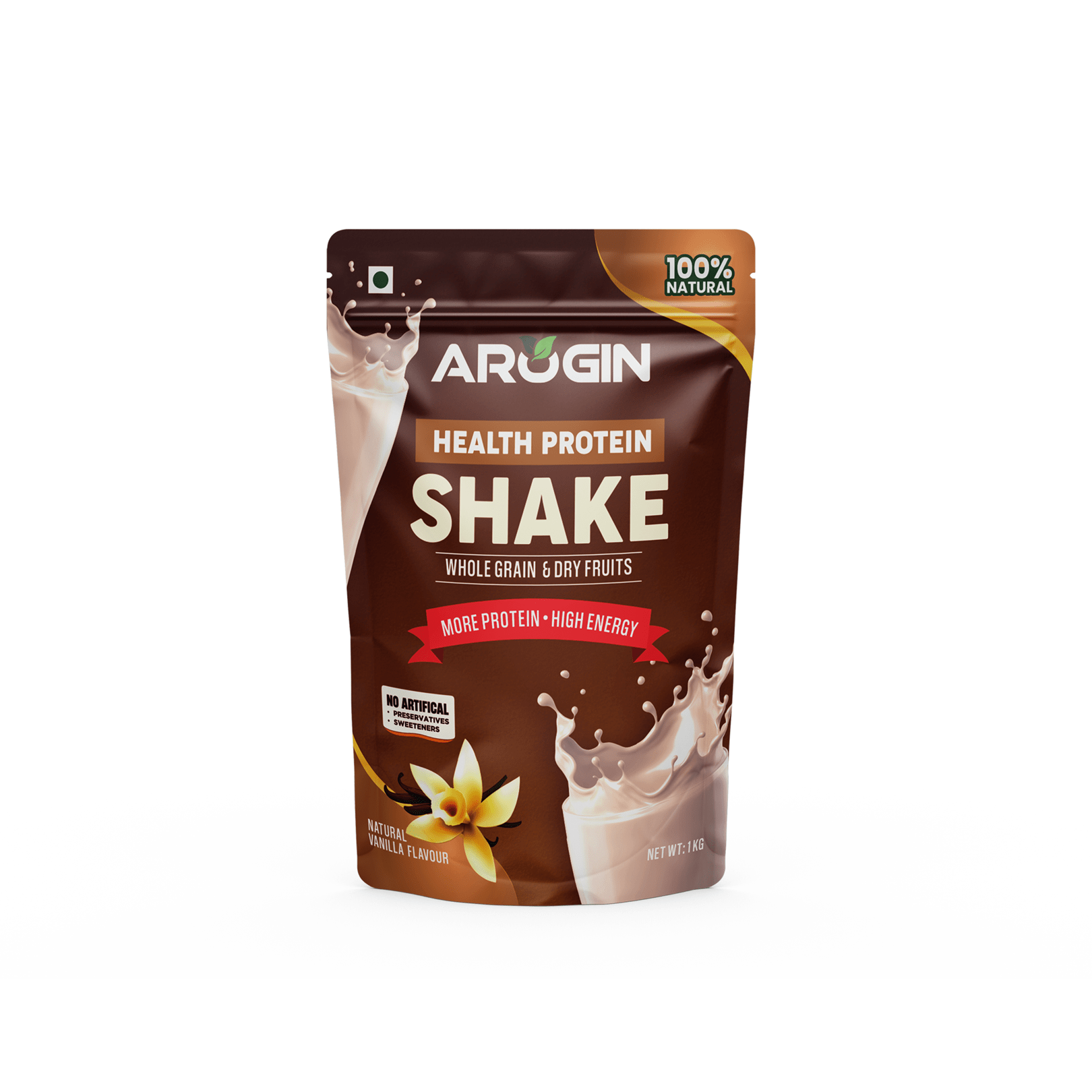 Arogin Vanilla Protein Shake Powder - Image 6